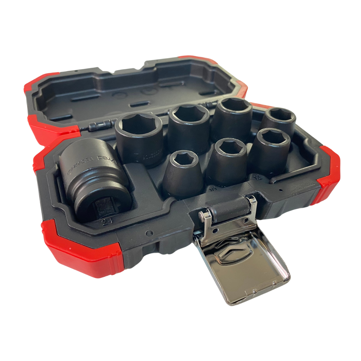 Jogo de Soquetes de Impacto 1/2″, 8 peças