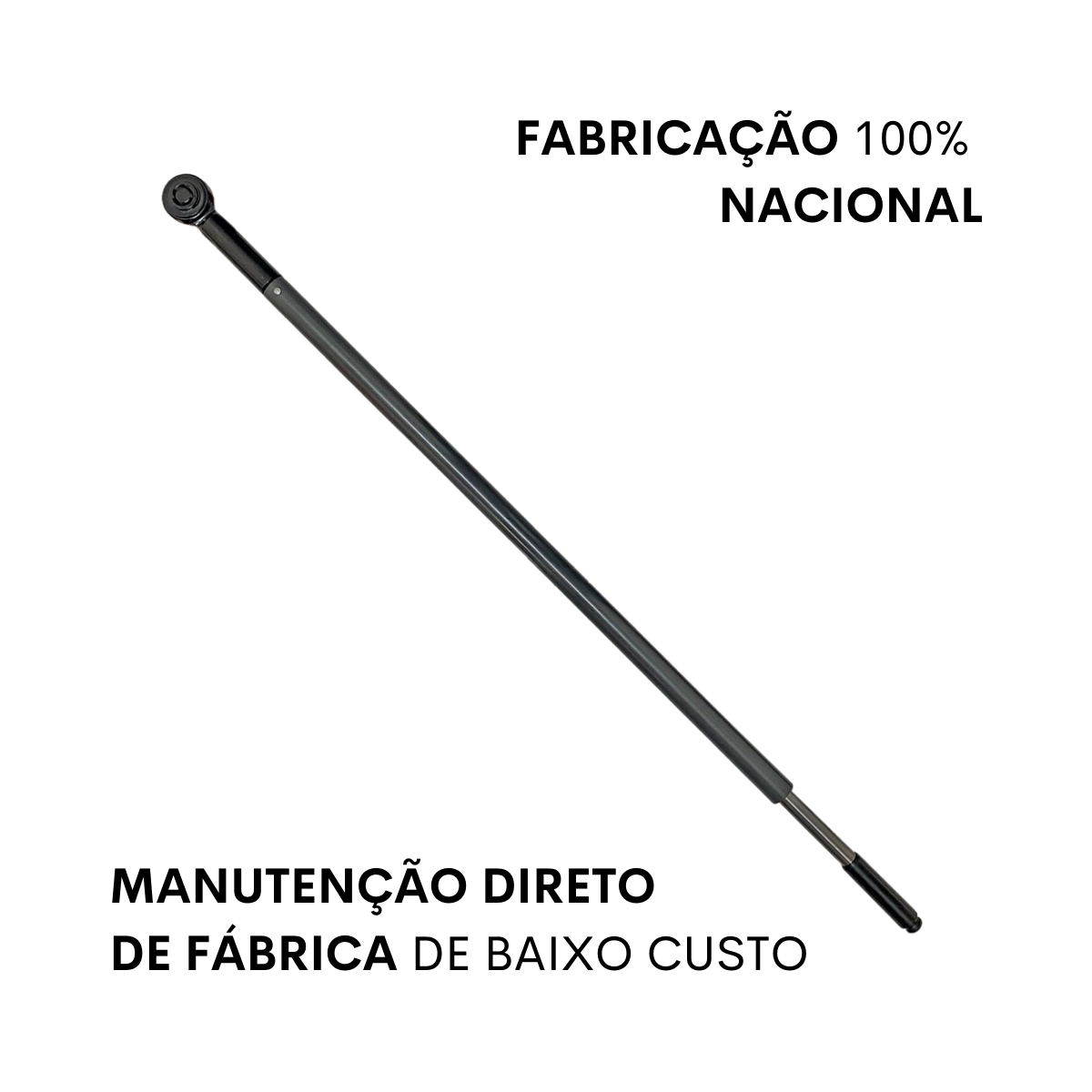 Torquímetro Estalo 200 a 1000 N.m 1" com Laudo Rastreado RBC