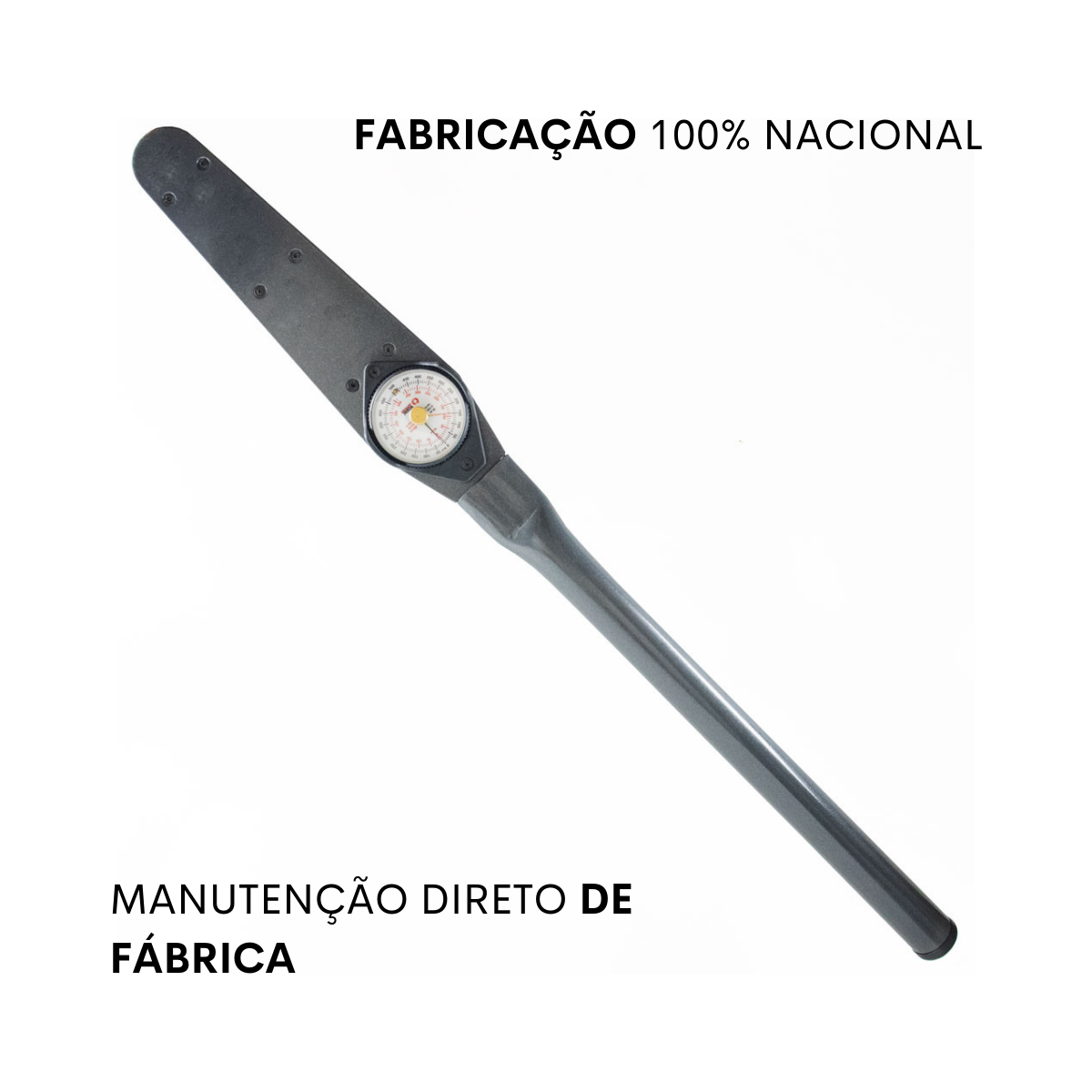 Torquímetro Relógio 0 a 500 N.m com Laudo RBC