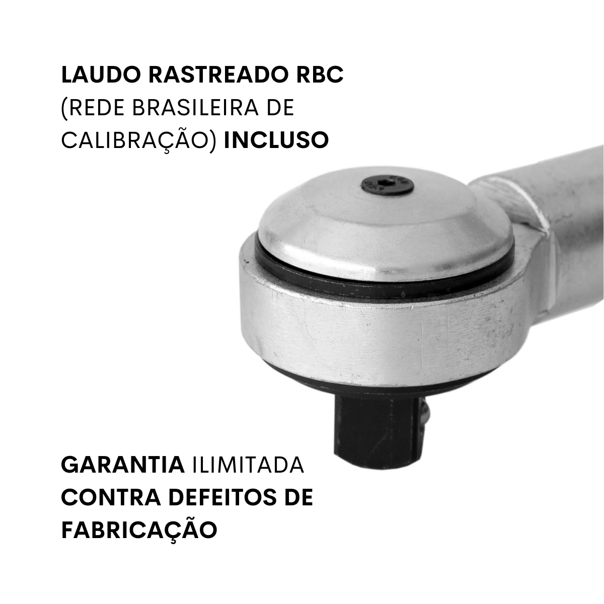 Torquímetro Estalo 50 a 250 N.m /2" com Laudo Rastreado RBC