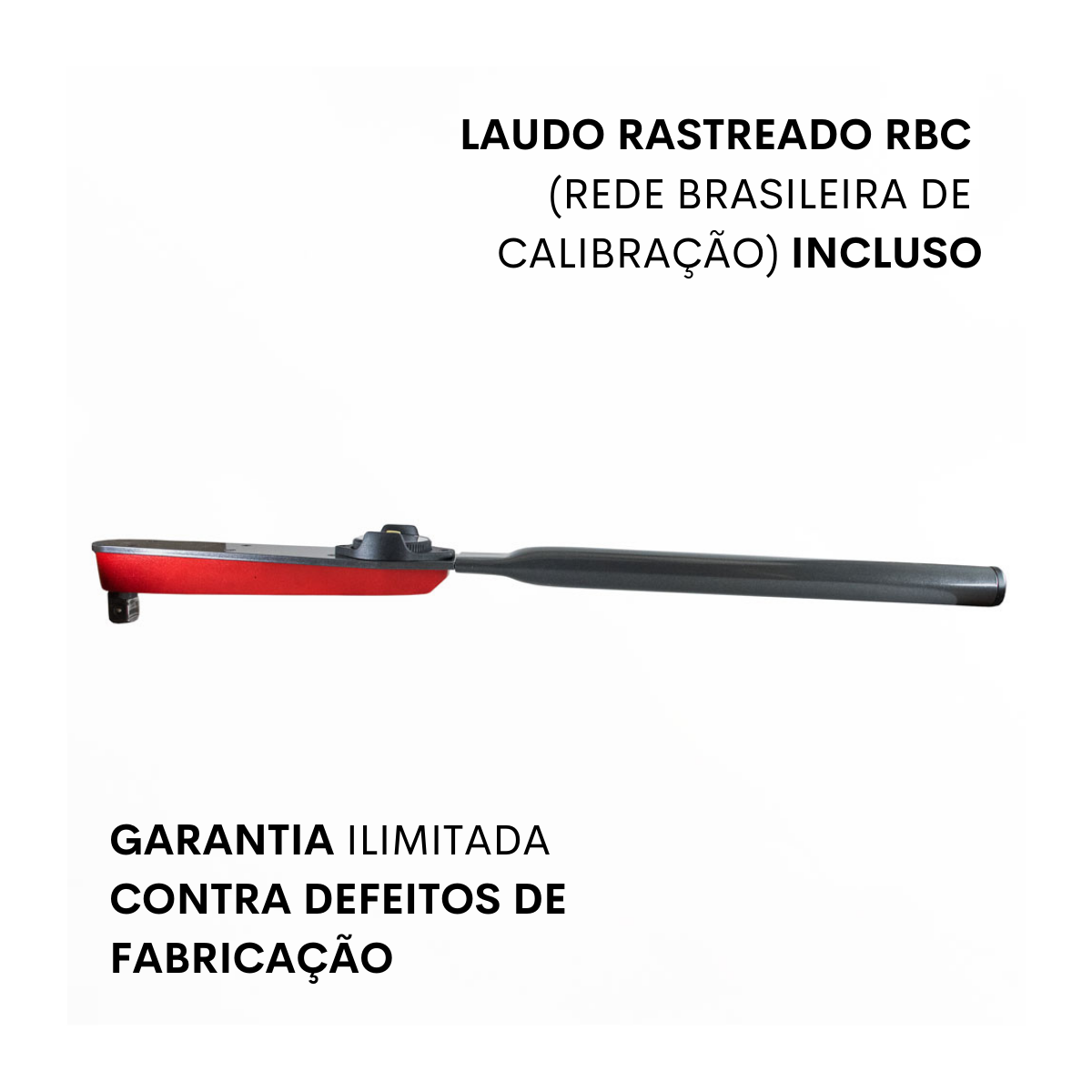 Torquímetro Relógio 0 a 500 N.m com Laudo RBC