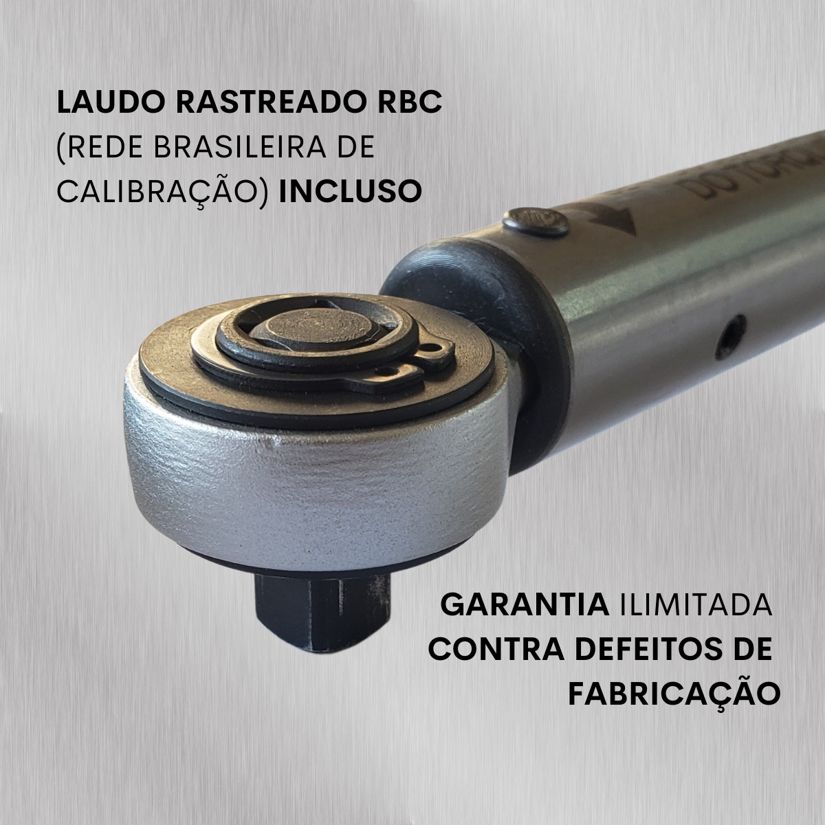 Torquímetro Estalo 2 a 25 N.m 3/8" com Laudo Rastreado RBC