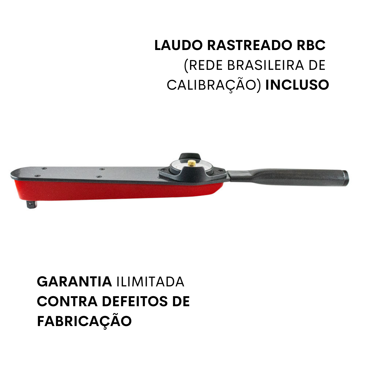 Torquímetro Relógio 0 a 20 kgf.m com Laudo Rastreado RBC