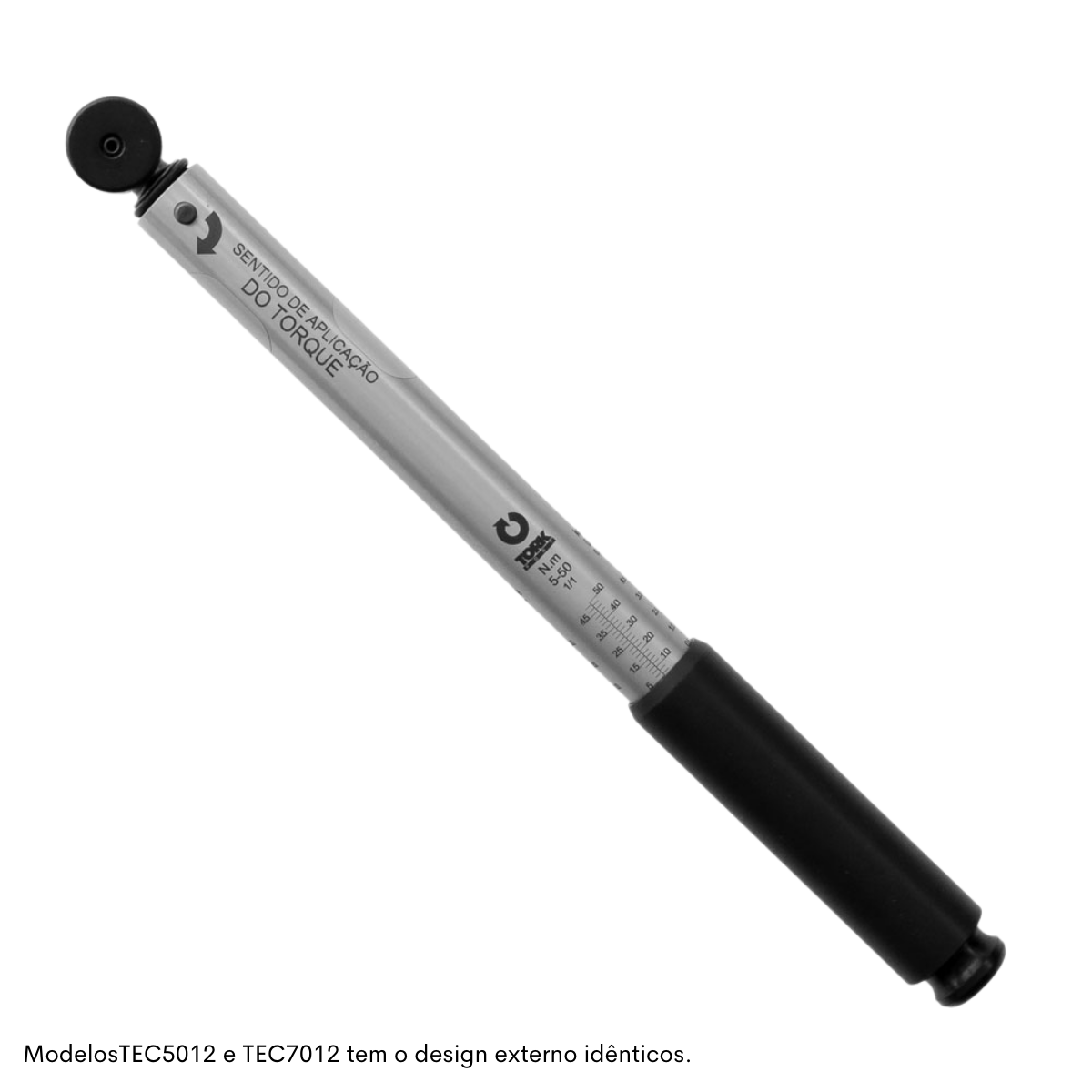 Torquímetro Estalo 10 a 70 N.m cabeça fixa 1/2" com Laudo Rastreado RBC