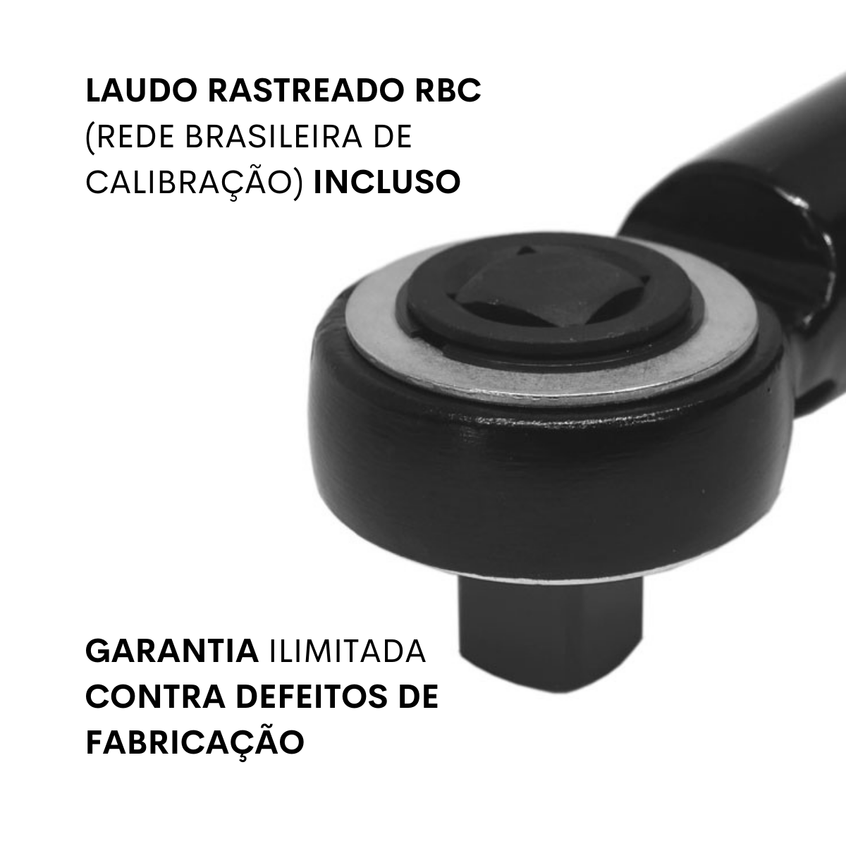 TEC80034R Torquímetro Estalo 100 a 800 N.m encaixe catraca de 3/4"com Laudo RBC