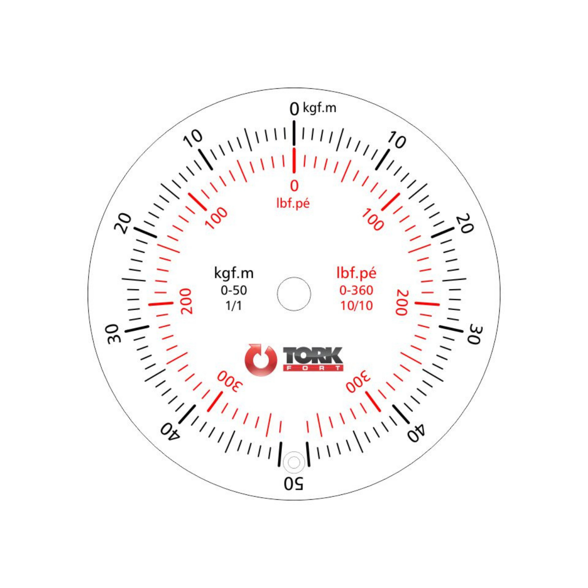TRC50PA Torquímetro Relógio 0 a 50 kgf.m encaixe  3/4"com Laudo RBC